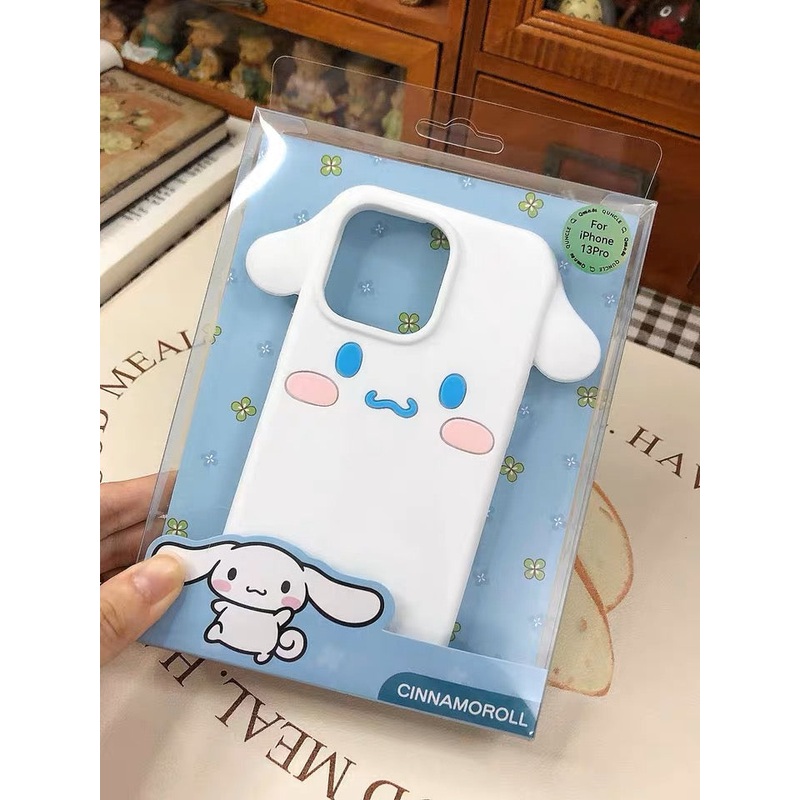 Sanrio Cinnamoroll Silicone iPhone Case iPhone 13 14 15 Pro Promax