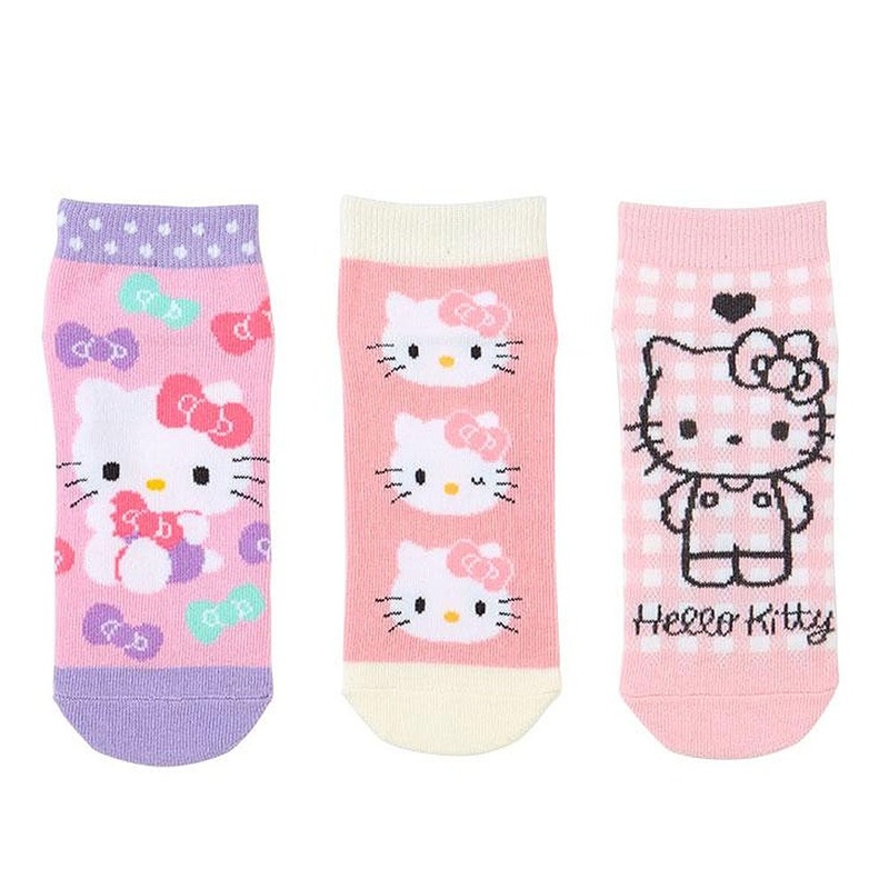Hello Kitty 3Pair Sneaker Socks