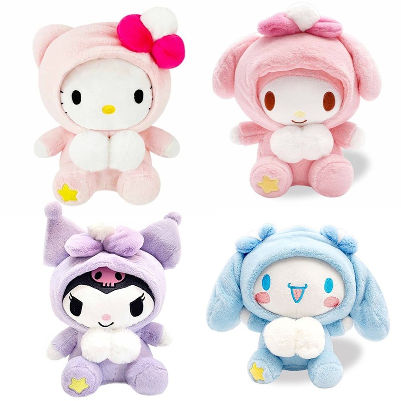 Sanrio Characters Pastel Costume 10″ Plush