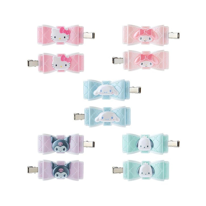 Sanrio Characters Ribbon Hair Clips