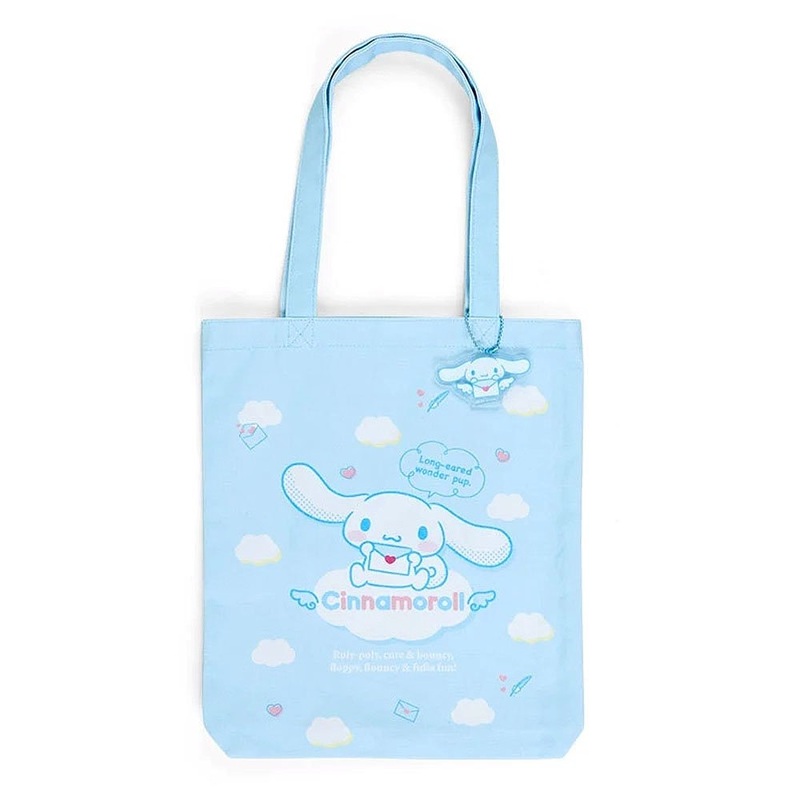 Cinnamoroll Tote Bag with Bag Charm :Love Letter