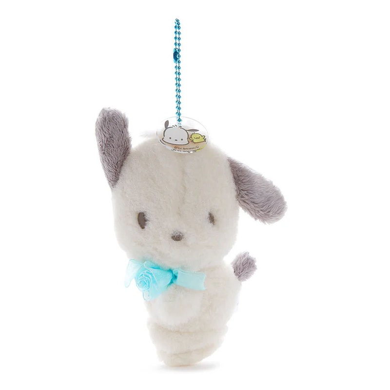 Sanrio Pochacco Cute Pose Mascot Keychain Plush