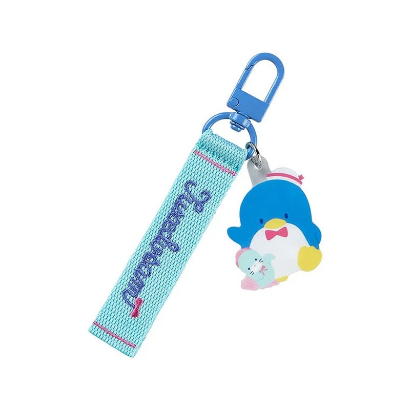 Tuxedosam Embroidered Logo Keychain :Retro Series