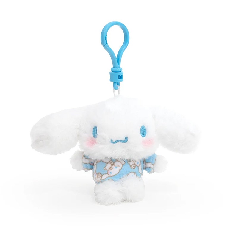 Cinnamoroll Playful Pattern Clip-On Mascot