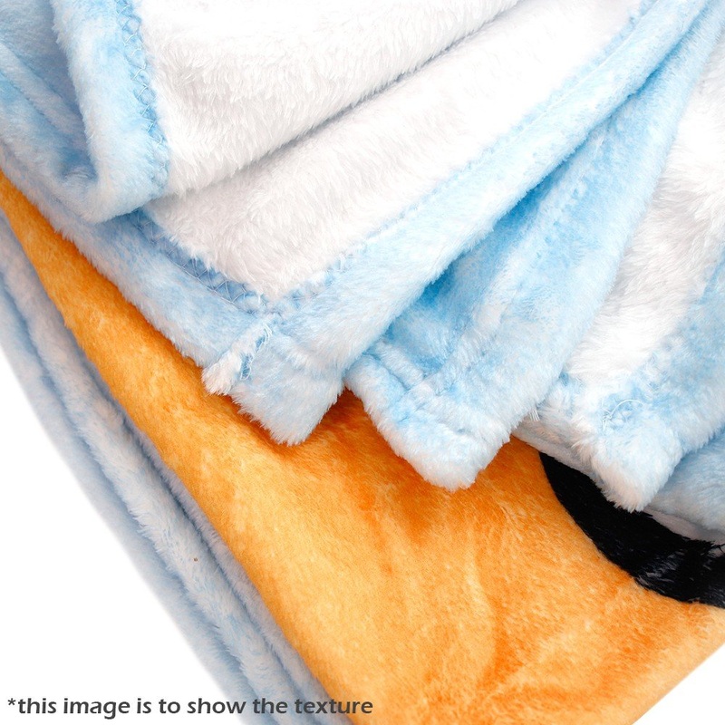 Kakao Friends 60″ Fleece Throw Blanket 1PC : Ryan Tube Duo