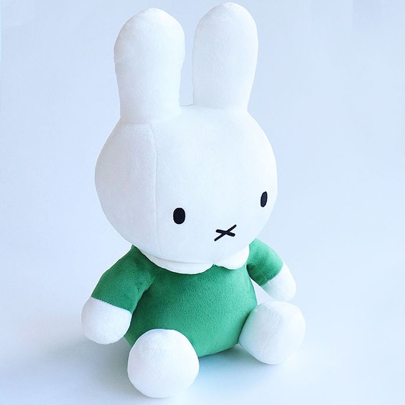Miffy Sitting 13″ Plush :Green