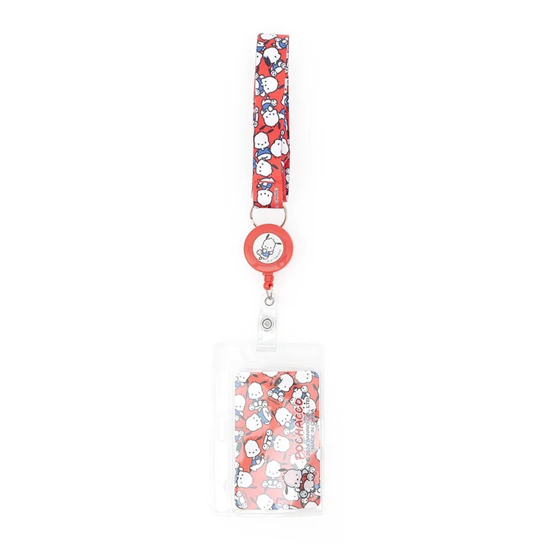 Pochacco Playful Pattern Key Leash
