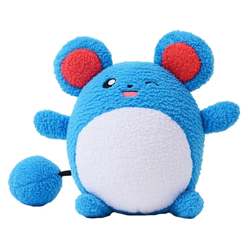Pokemon Marill 10″ Curly Fabric Plush