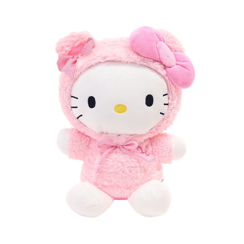 Sanrio Hello Kitty Fluffy Hoodie 10″ Plush