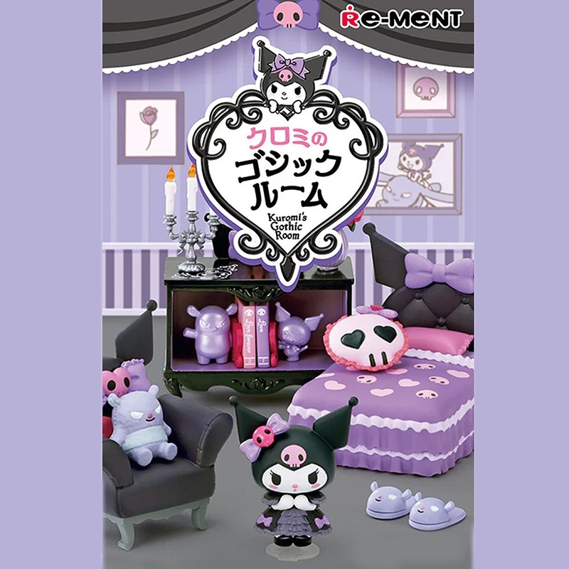 Re-Ment Kuromi’s Gothic Room Blind Box