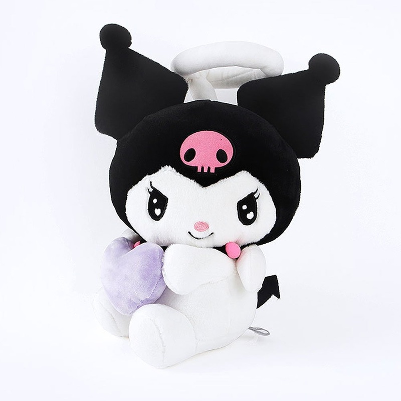 Sanrio Kuromi Angel Halo Heart 10″ Plush