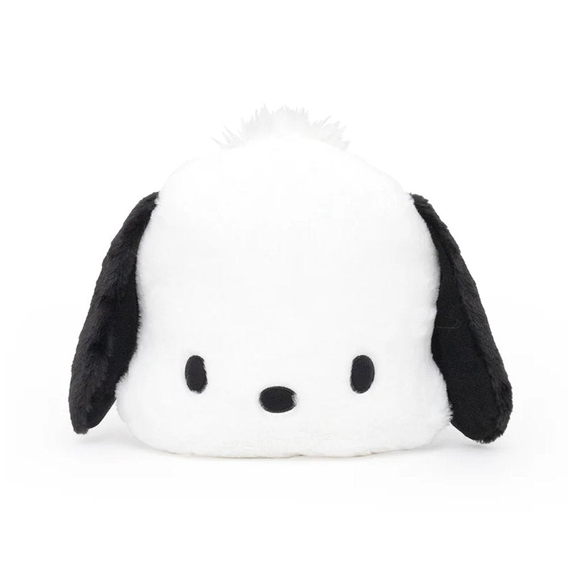 Sanrio Pochacco Face Pattern Plush Cushion