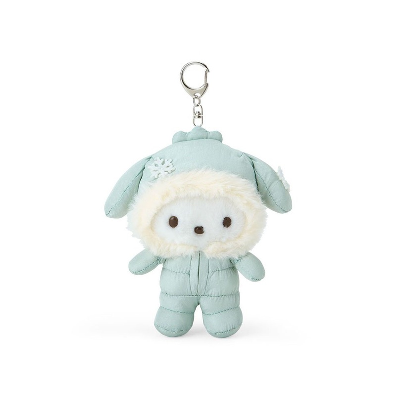 Sanrio Pochacco Mascot Clip-On Plush: Fuwa Puku