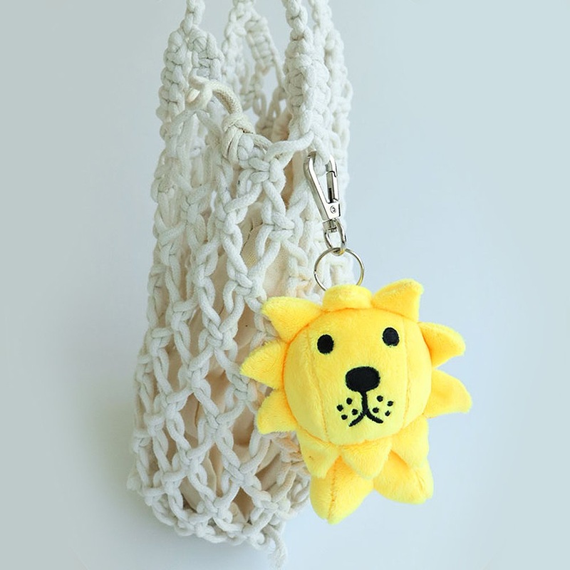 Miffy Bruna Family Lion Mascot Plush Keychain
