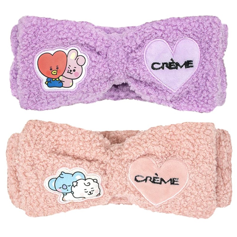 BT21 Plush Spa Teddy Headband
