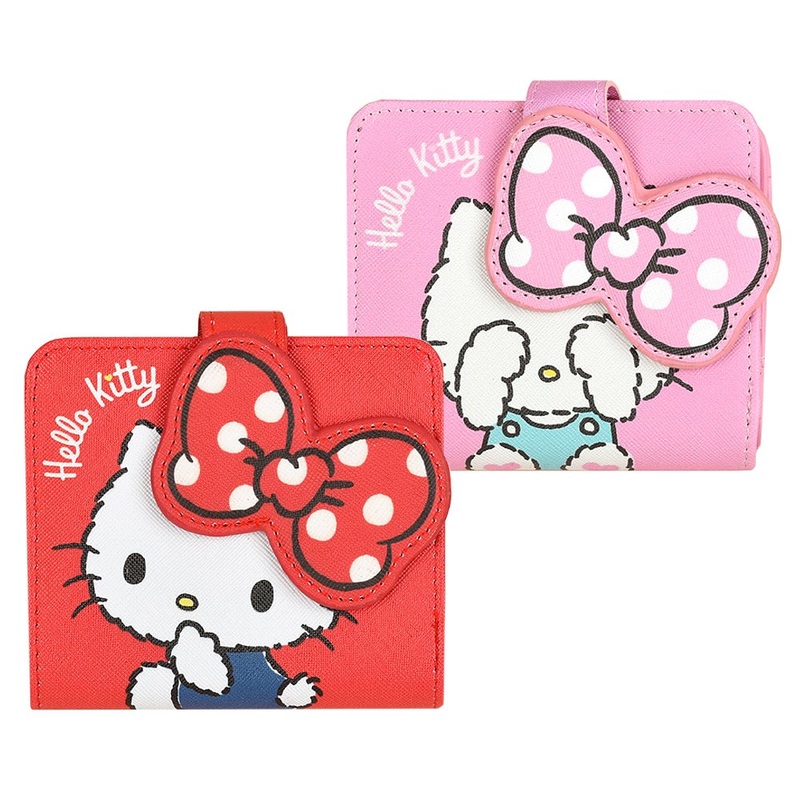 Hello Kitty Bi-Fold Wallet w/Coin Pocket
