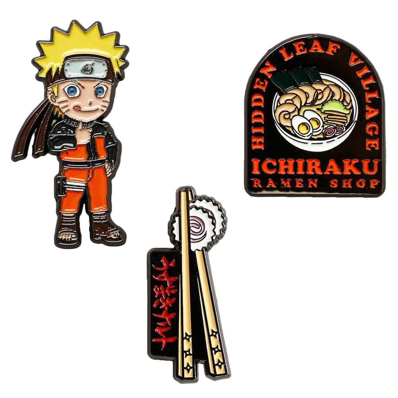 Naruto Ichiraku Ramen Lapel Pin Set
