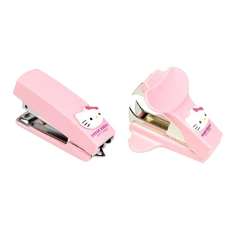 [2-in-1] Hello Kitty Mini Stapler + Staple Remover Set
