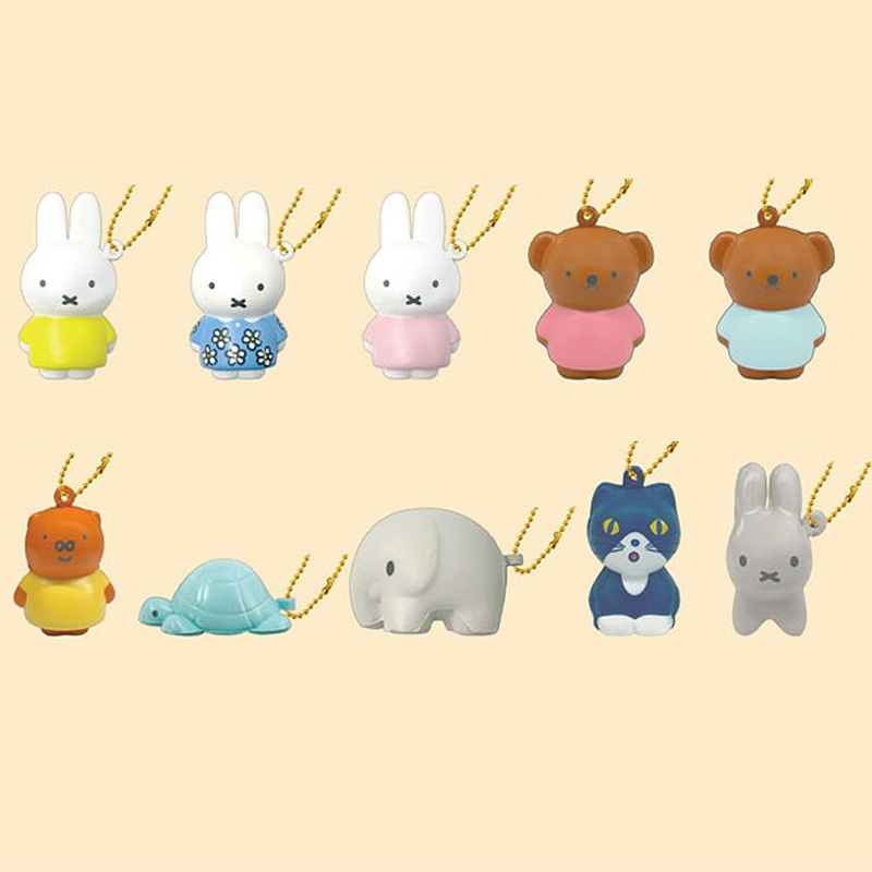 Miffy Squishy Mascot 2 Keychain Blind Box