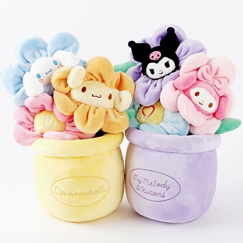 My Melody & Kuromi Flower Pot 12″ Plush