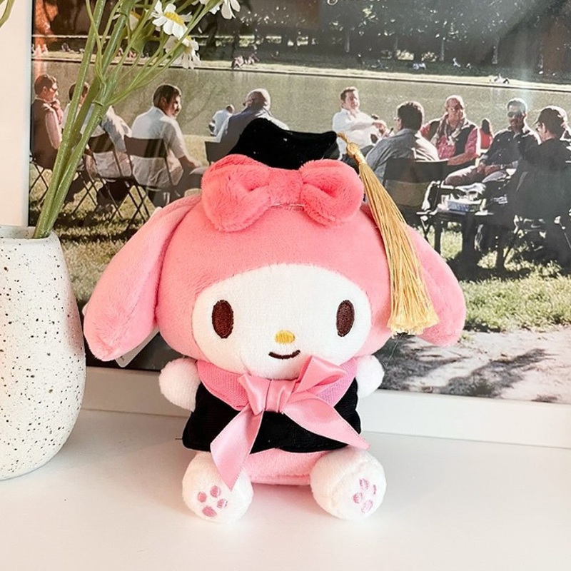 Sanrio My Melody Graduation Clip-On Plush