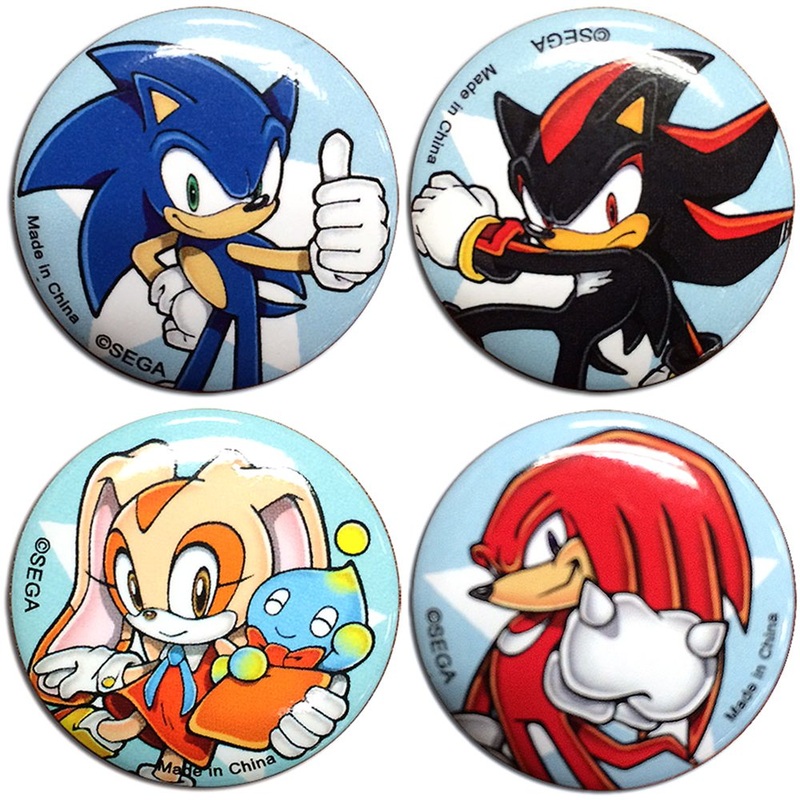 Sonic 1.25″ Button Pin