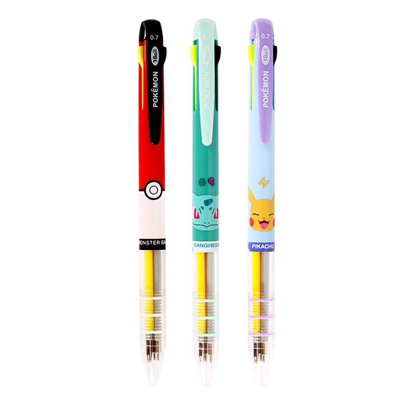 [Random] Pokemon Fusion 3-Color Ballpoint Pen