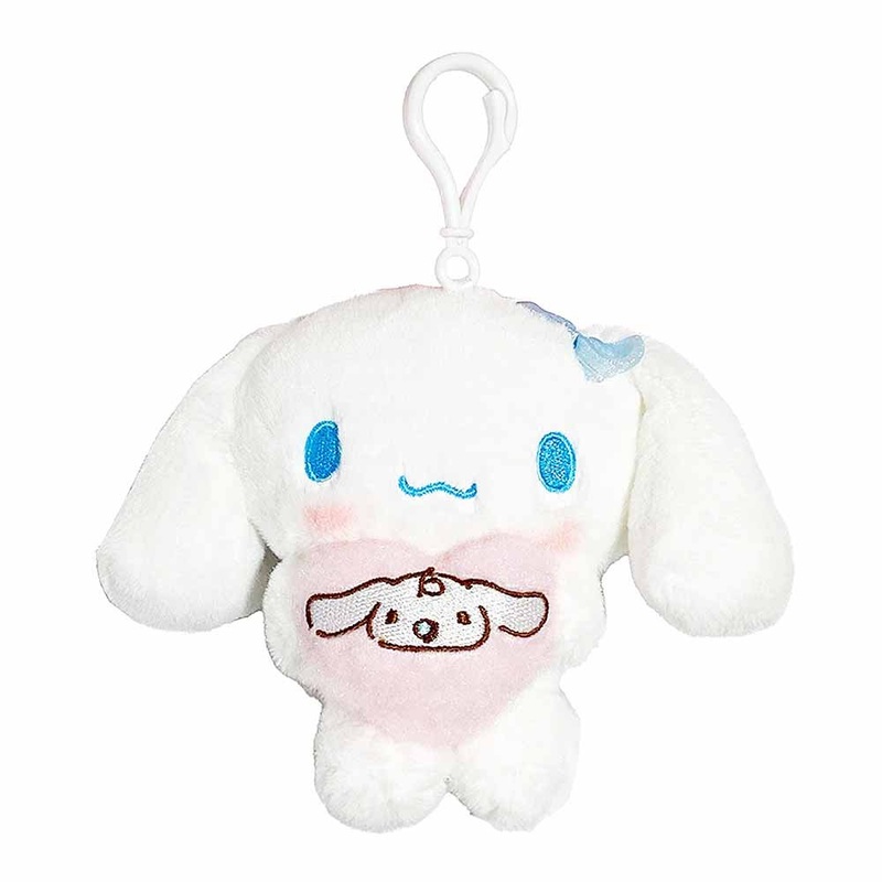 Cinnamoroll Clip-On Heart Plush