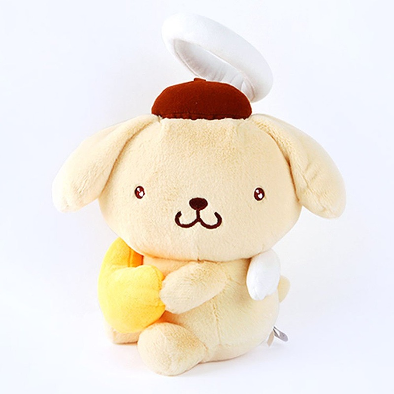 Sanrio Pompompurin Angel Halo Heart 10″ Plush