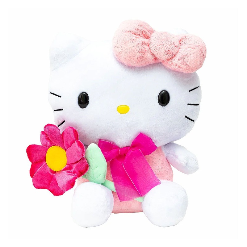 Hello Kitty Pink Daisy 12″ Plush