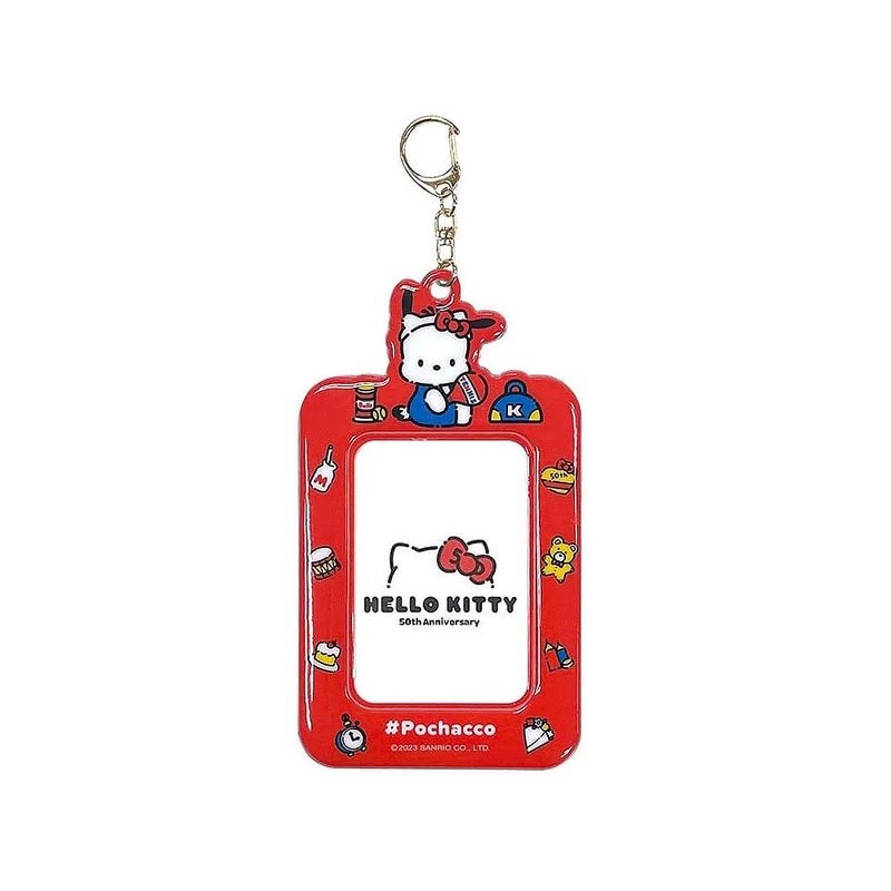 Pochacco ID Holder Clip-On :50th Anniversary