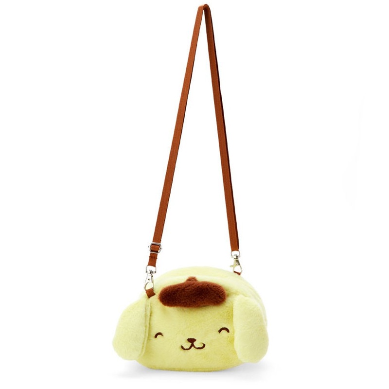 Pompompurin Smile Plush Crossbody Bag