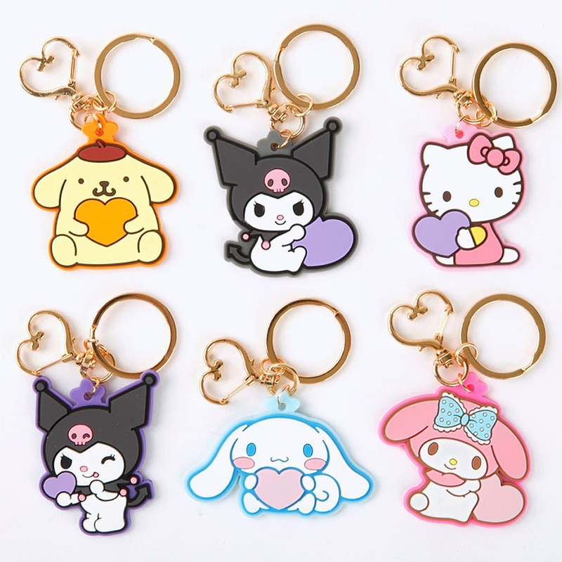 Sanrio Character Petit Soft Keychain