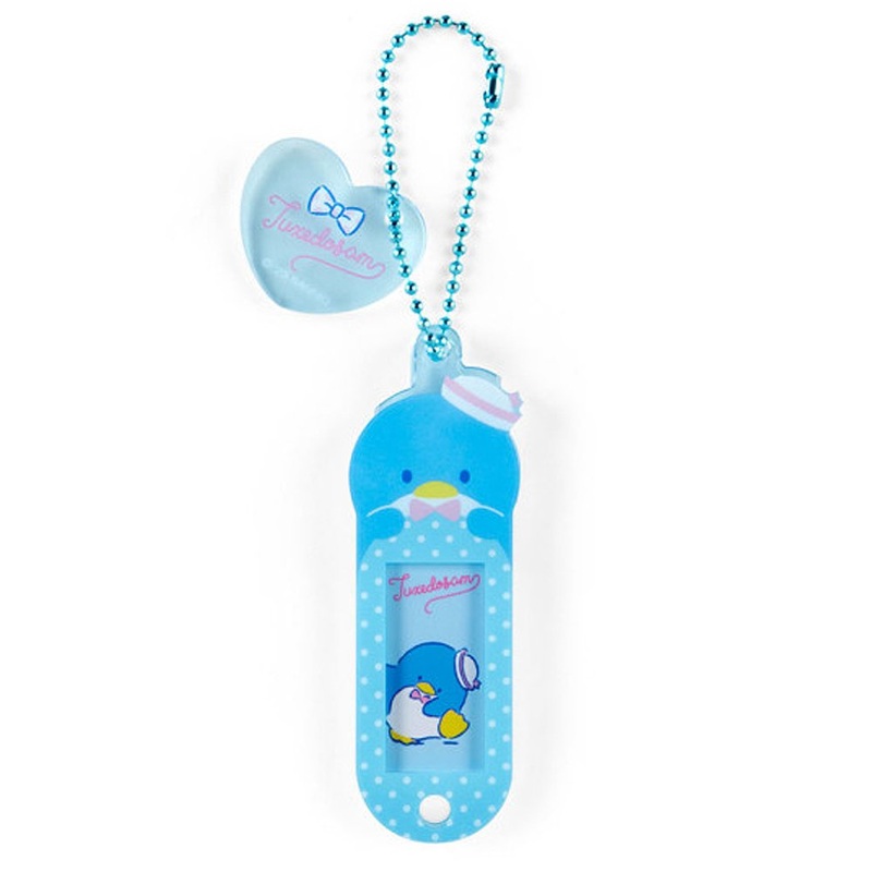 Tuxedosam Name Tag Keychain
