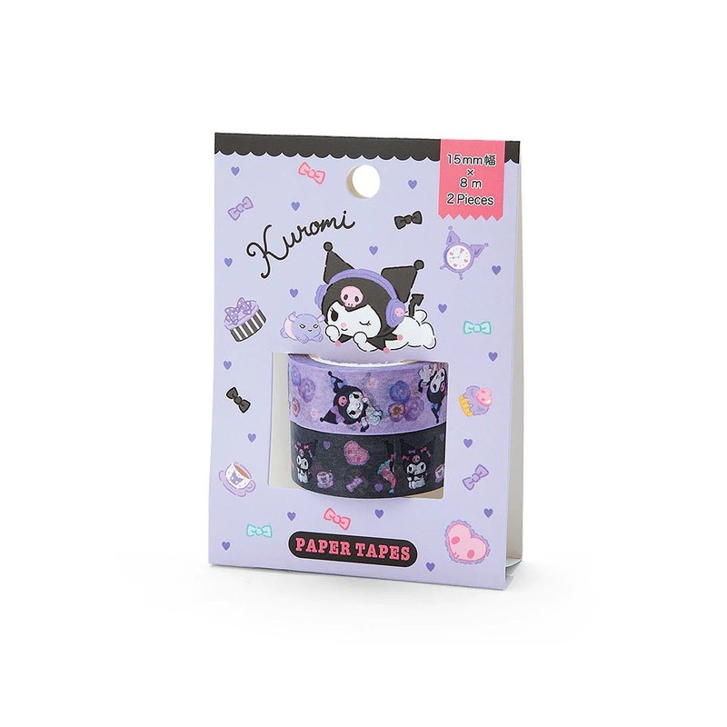 [2-in-1] Kuromi Washi Tape Set