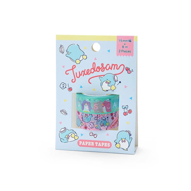 [2-in-1] Tuxedosam Washi Tape Set