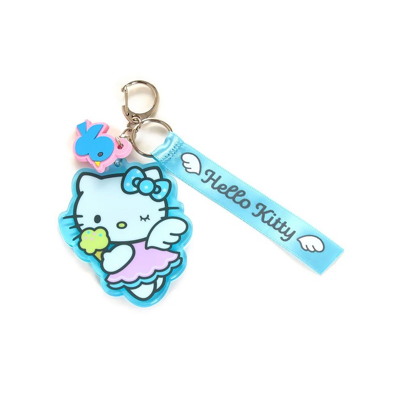 Hello Kitty Acrylic Key Ring :Sky Angel
