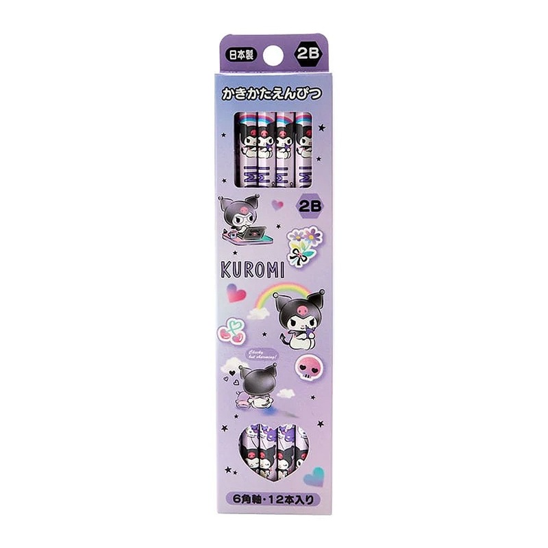 Kuromi 12pcs Pencil Set