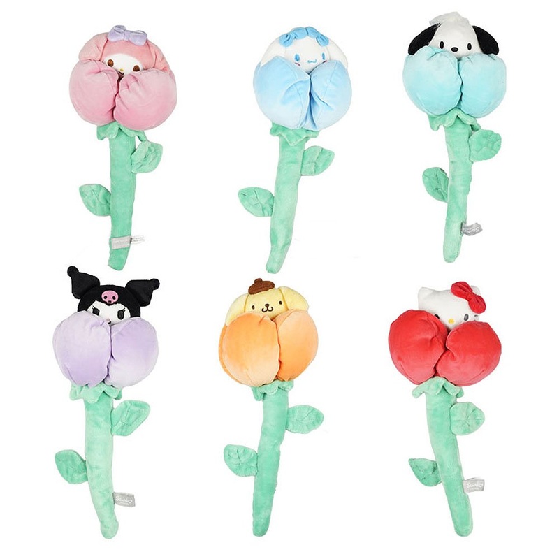 Sanrio Characters Big Flower 12″ Plush