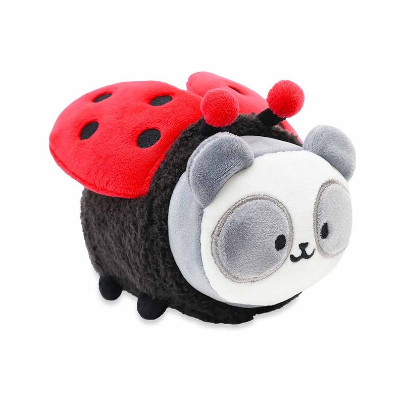 Anirollz Ladybug Pandaroll 6″ Small Outfitz Plush