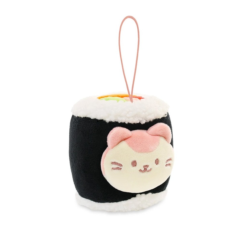 Anirollz Nori Maki Roll Kittiroll 4 Plush Keychain