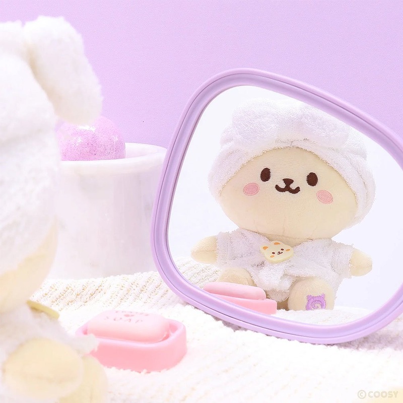 Anirollz Spa Bunniroll 6″ Small Sitting Plush