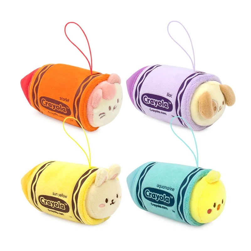 Anirollz x Crayola 5″ Plush Keychain