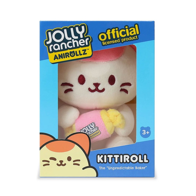 Anirollz x Jolly Rancher | Kittiroll 6″ Small Sitting Plush