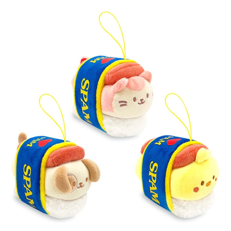 Anirollz x SPAM 3″ Mini Plush Keychain