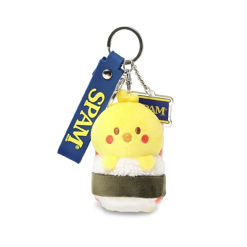 Anirollz x SPAM Musubi Chickiroll Plush Charm