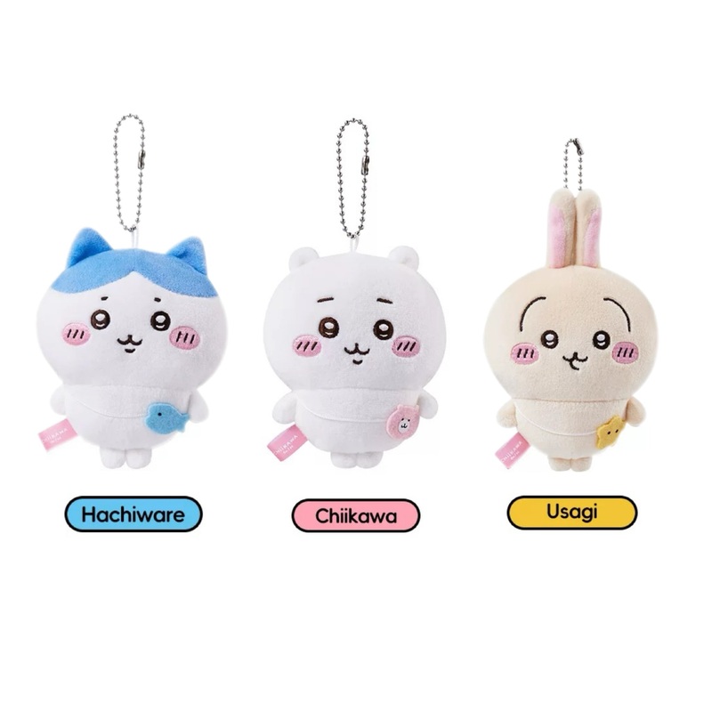 Miniso Chiikawa Hachiware Usagi with Bag Charms
