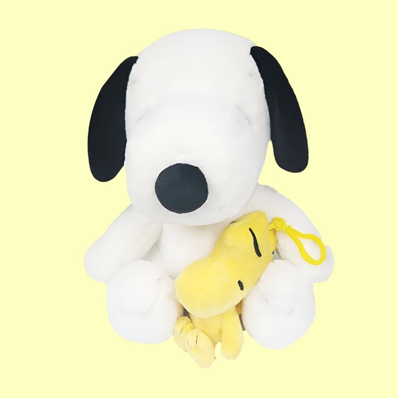 Peanuts Snoopy with Woodstock Plush Box Set