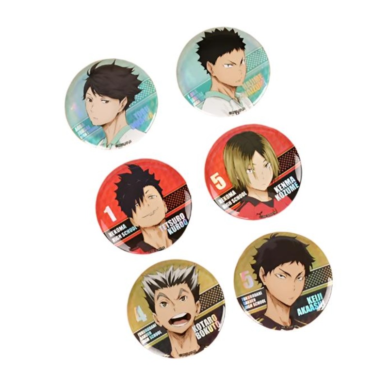 Haikyu!! Official Tin Plate Badge