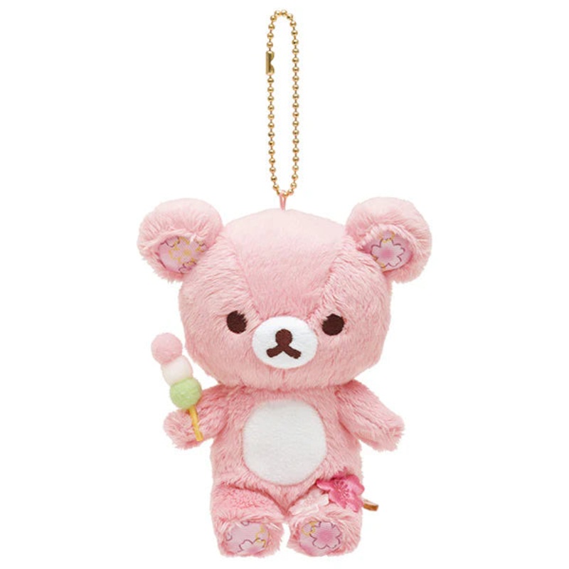 San-X Rilakkuma Sakura Plushie Pendant